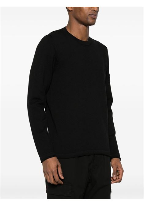 maglia cre neck 5100052 uomo nera STONE ISLAND | L1S15 5100052 S00B0V0029